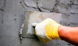 Штукатурка на цементной основе для внутренних и наружных работ