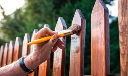 Покраска забора: особенности работ и выбора краски