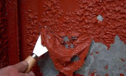Как удалить старую краску с металлической поверхности