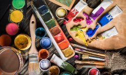 Разновидности и характеристики красок для рисования