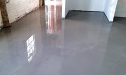 Обработка бетонного пола жидким стеклом