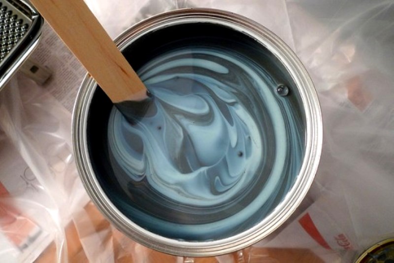 Dobavlenie pigmenta v krasku