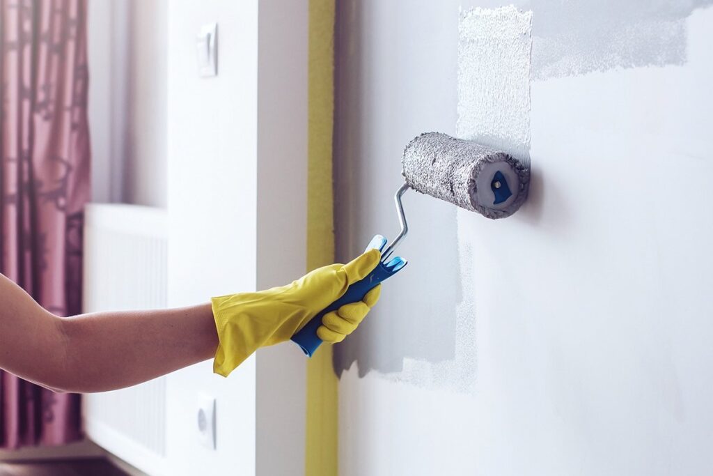 Как подготовить стены под покраску после снятия обоев