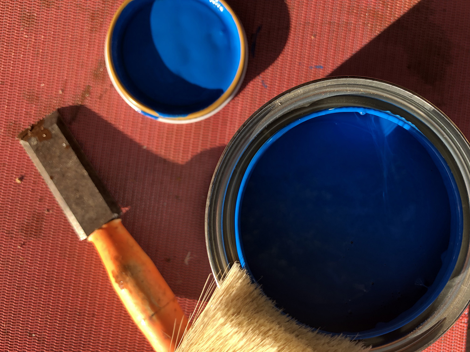 Как сделать синюю краску: из каких цветов получается при смешивании,пропорции
