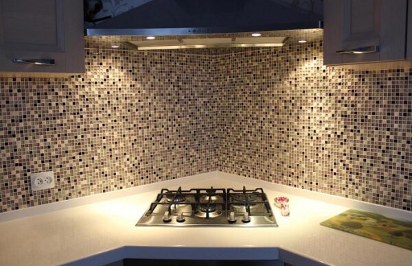Фото кухни с мозаикой
