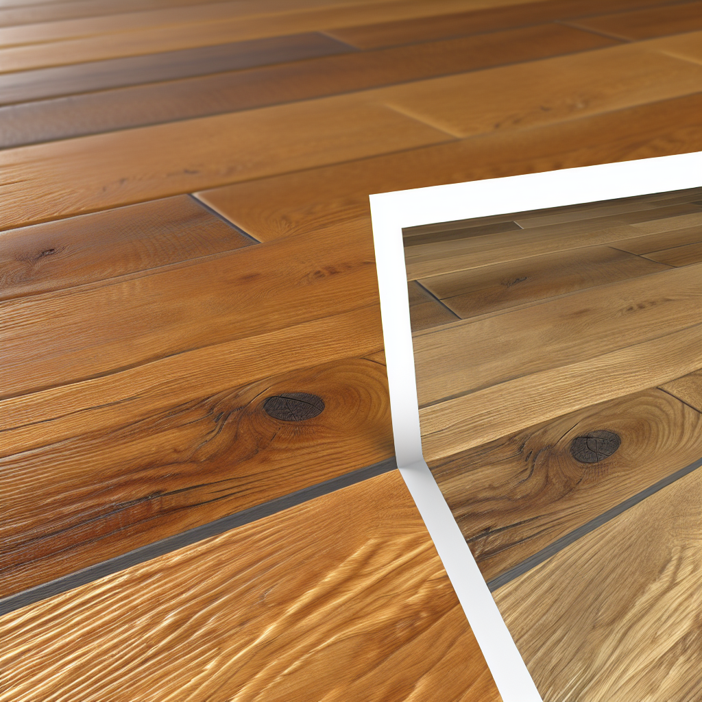 деревянный пол