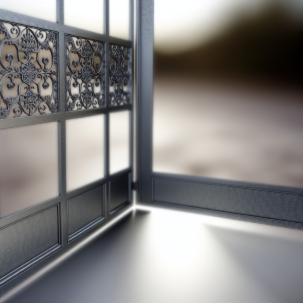 металлические ворота