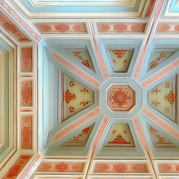 окраска потолка