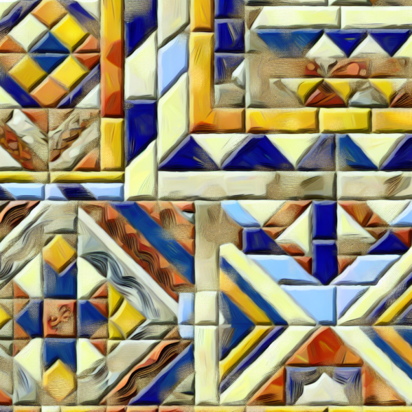 панно из плитки