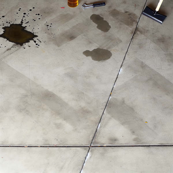 пол в гараже