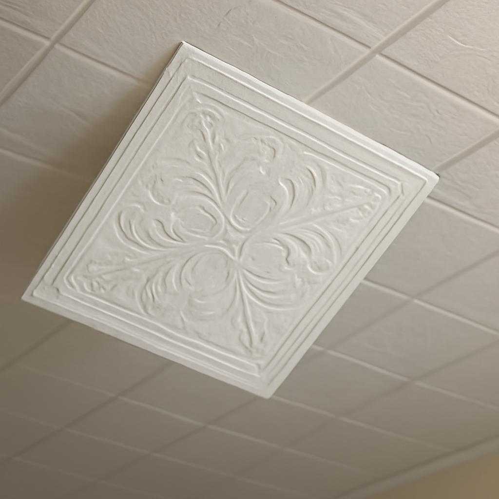 клеевая потолочная плитка