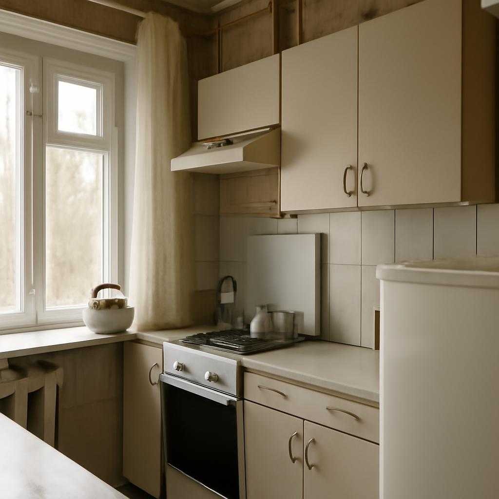 кухня-хрущёвка