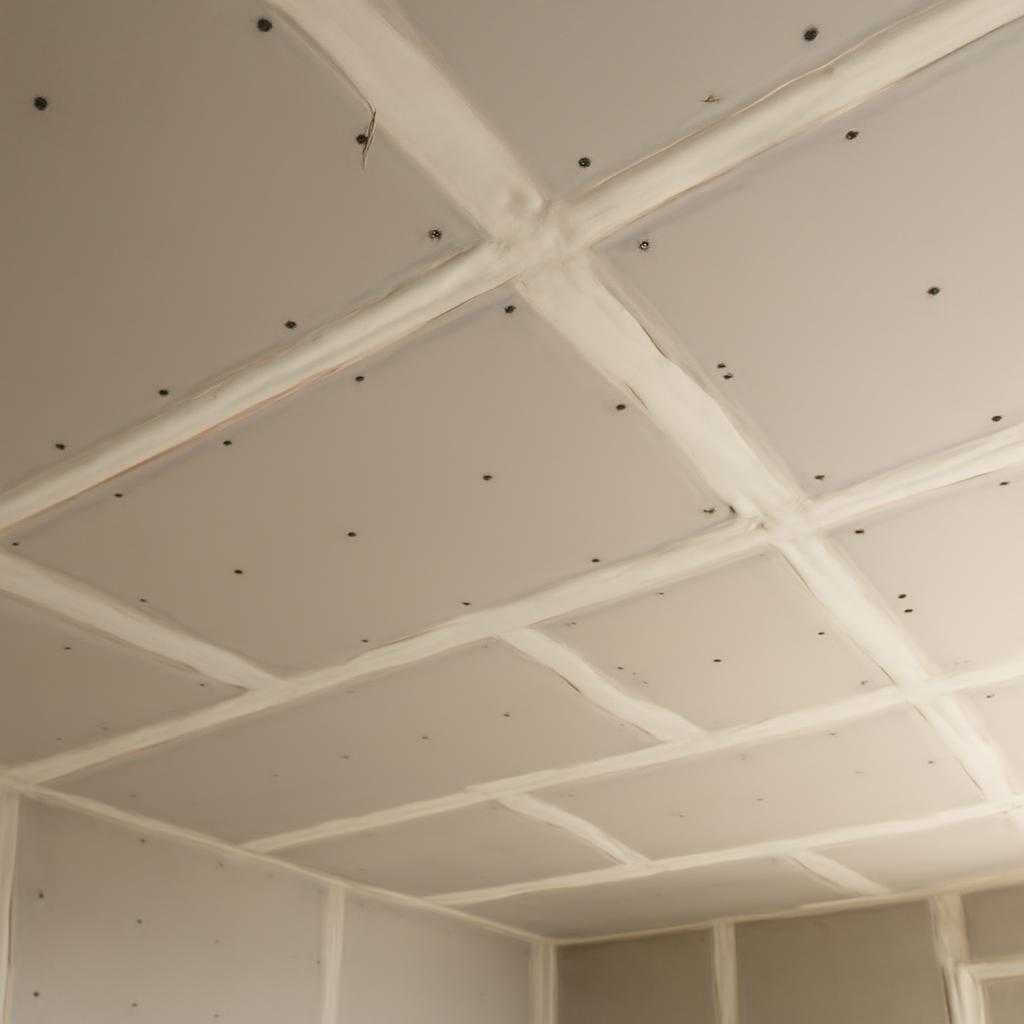 потолок из гипсокартона