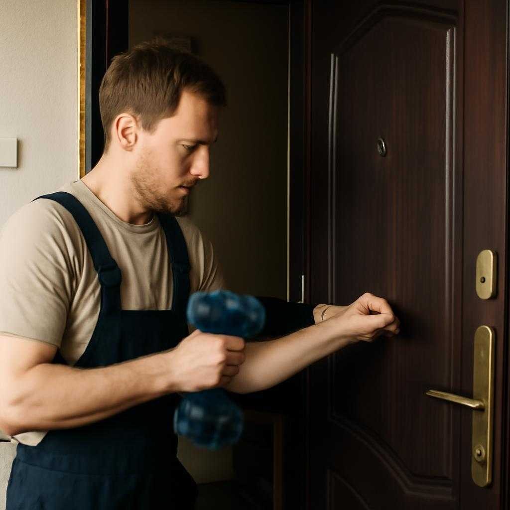 ремонт входной двери