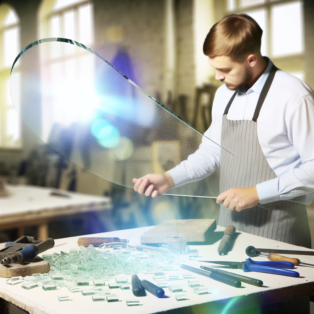 резка стекла