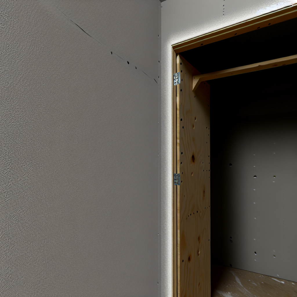 шкаф из гипсокартона