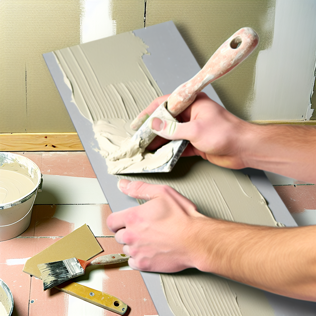 шпаклевание гипсокартона