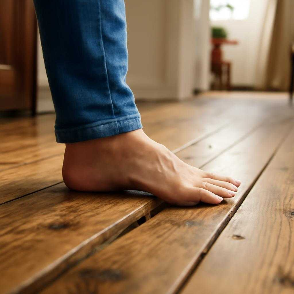 скрип деревянного пола