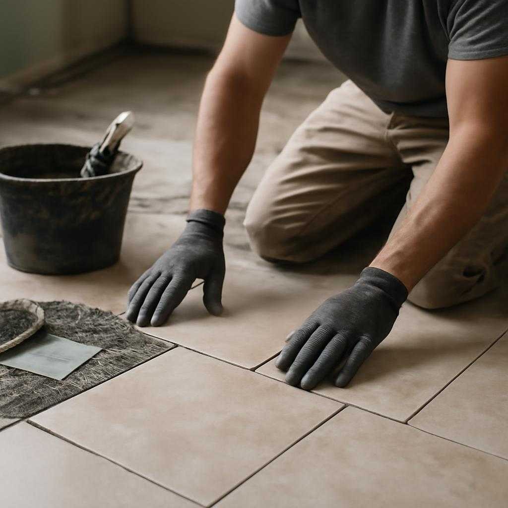 укладка керамогранита