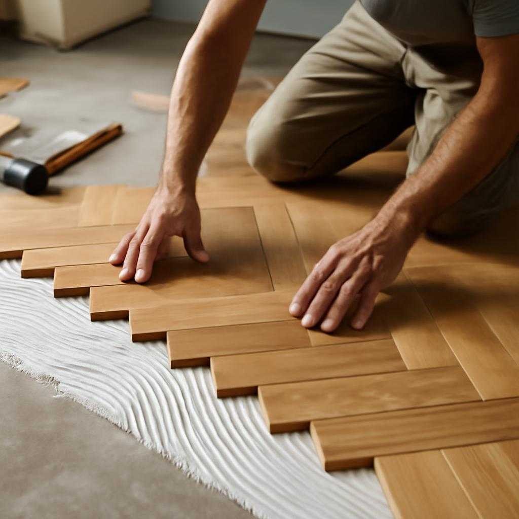 укладка паркета