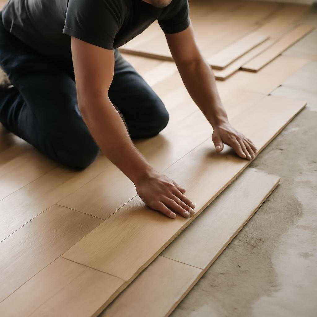 укладка паркетной доски