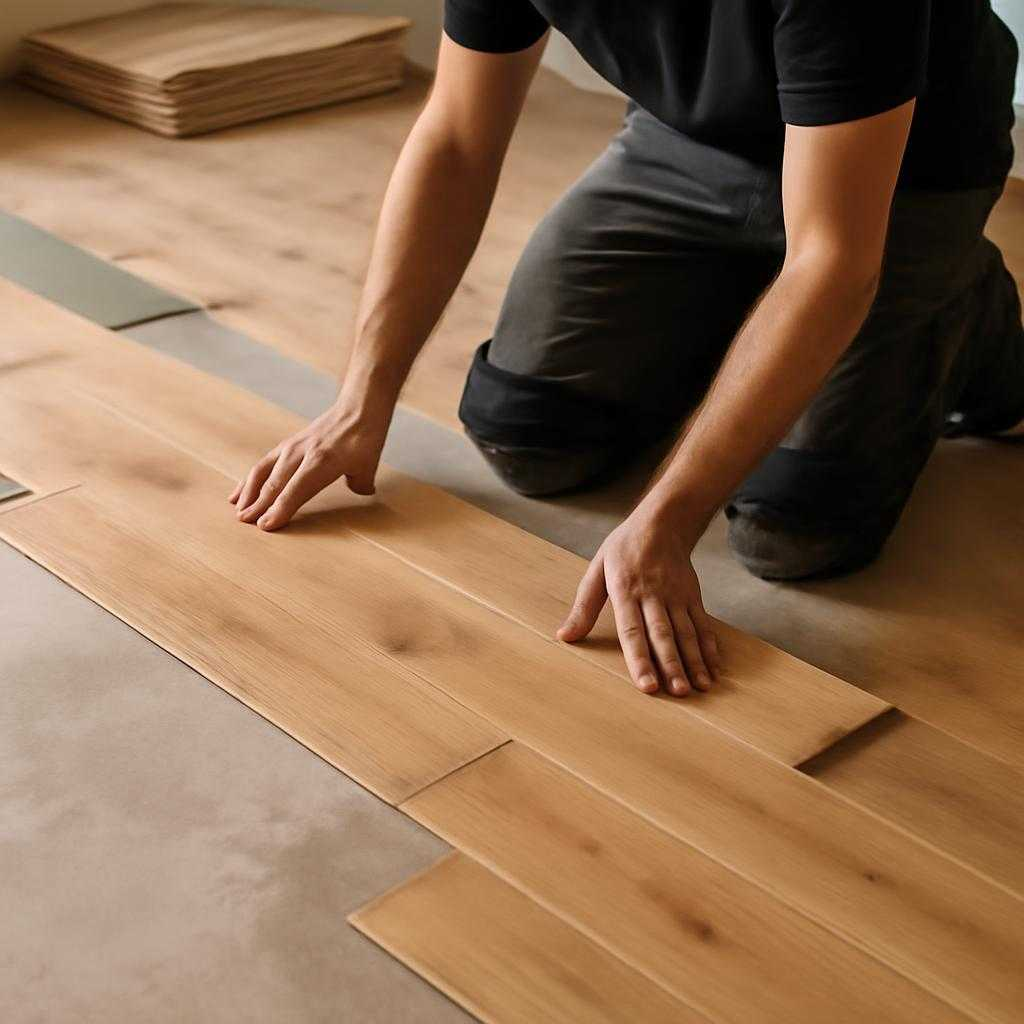 укладка паркетной доски