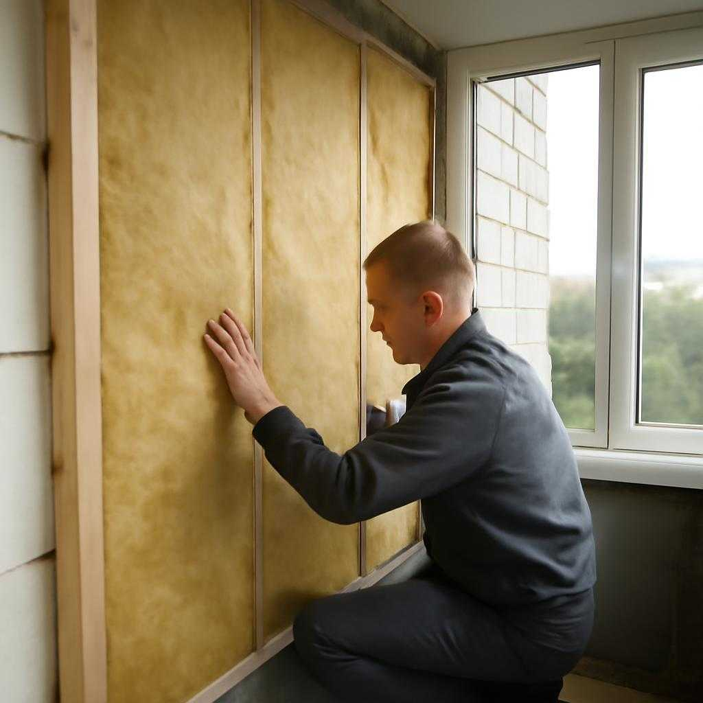 утепление балкона