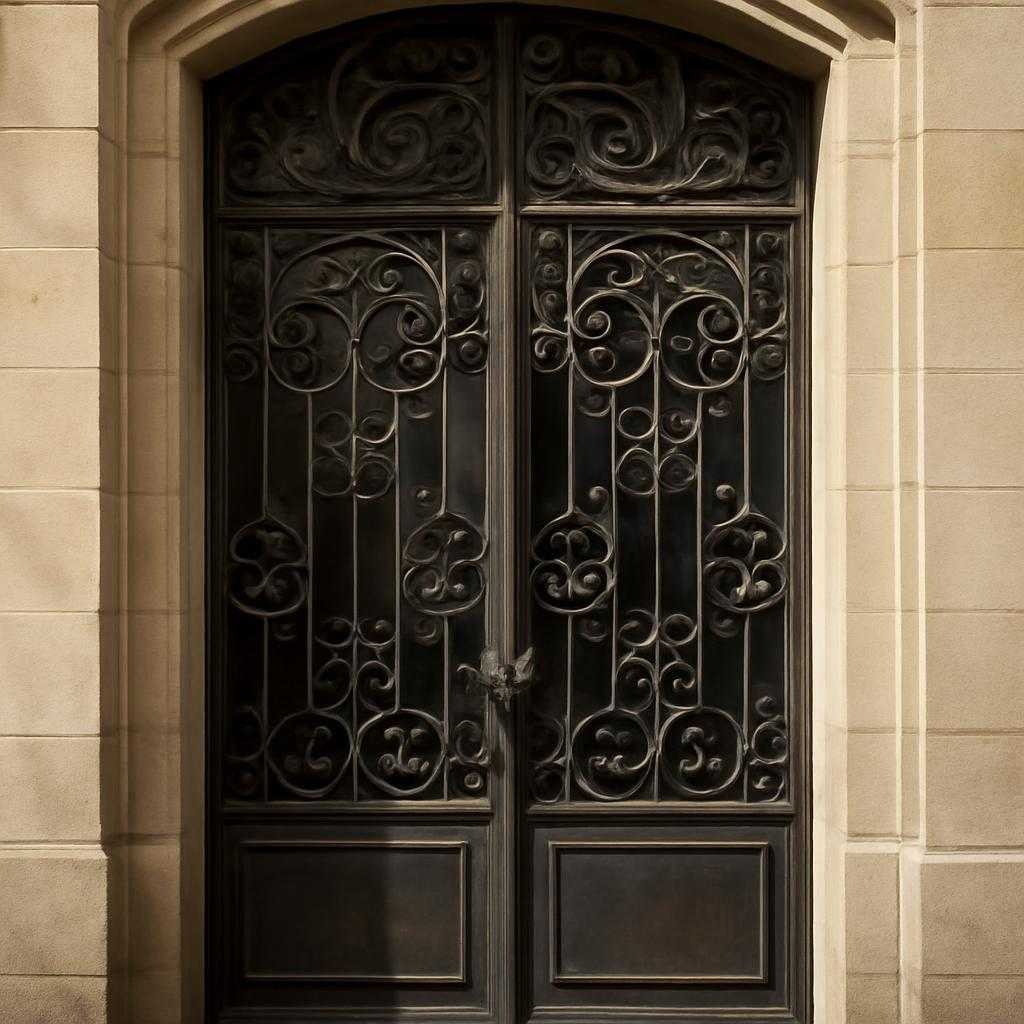 кованые двери