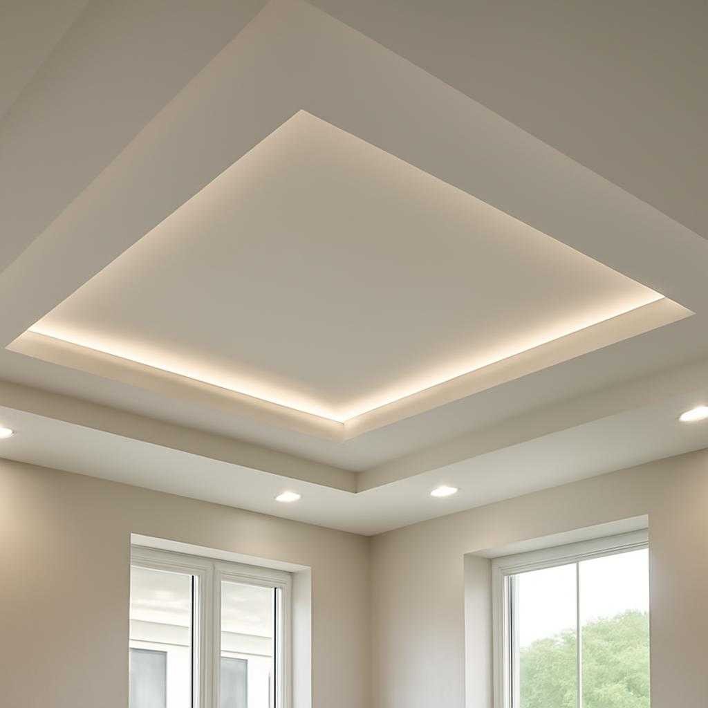 многоуровневый потолок