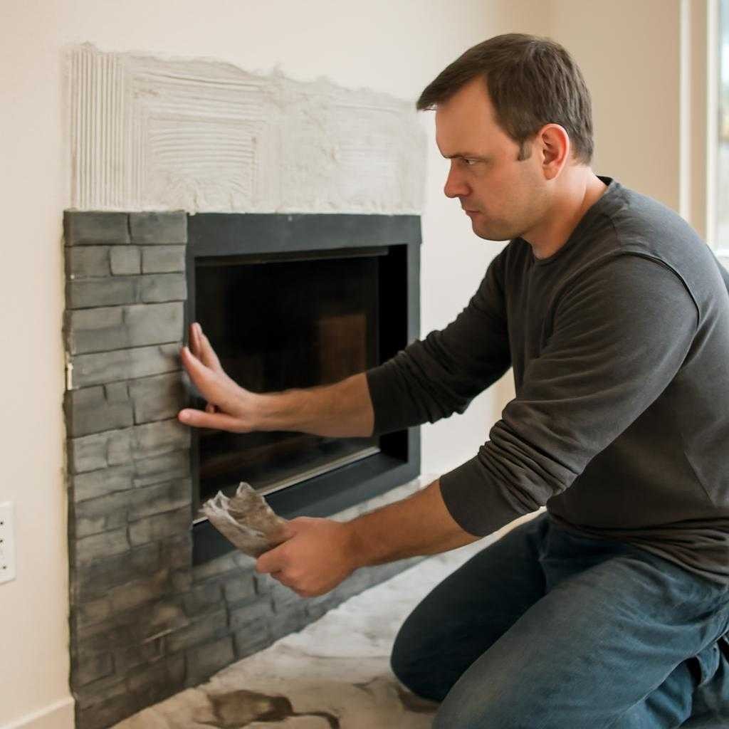 облицовка камина