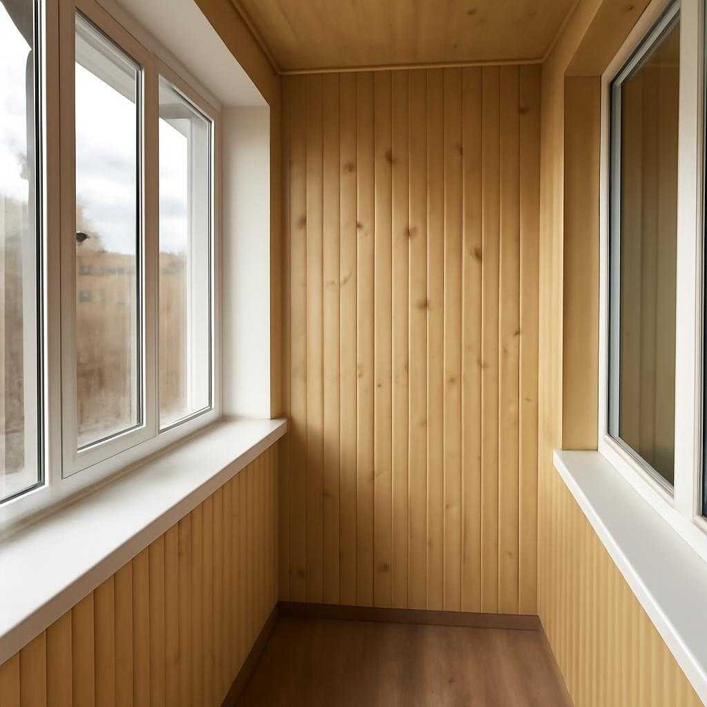 обшивка балкона