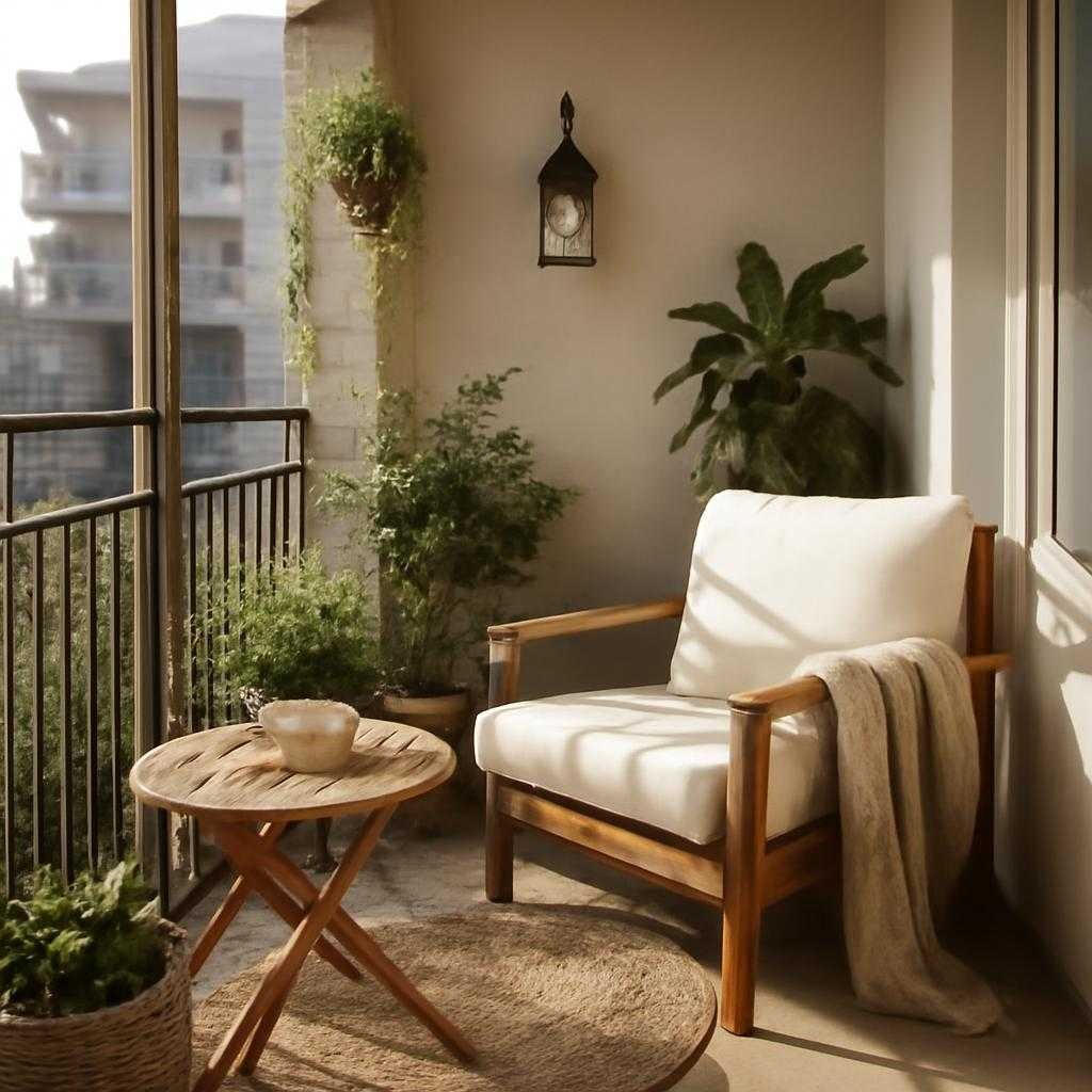 обустройство балкона