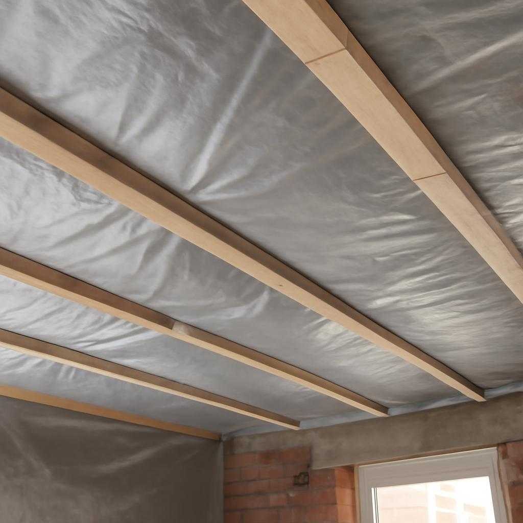 пароизоляция потолка