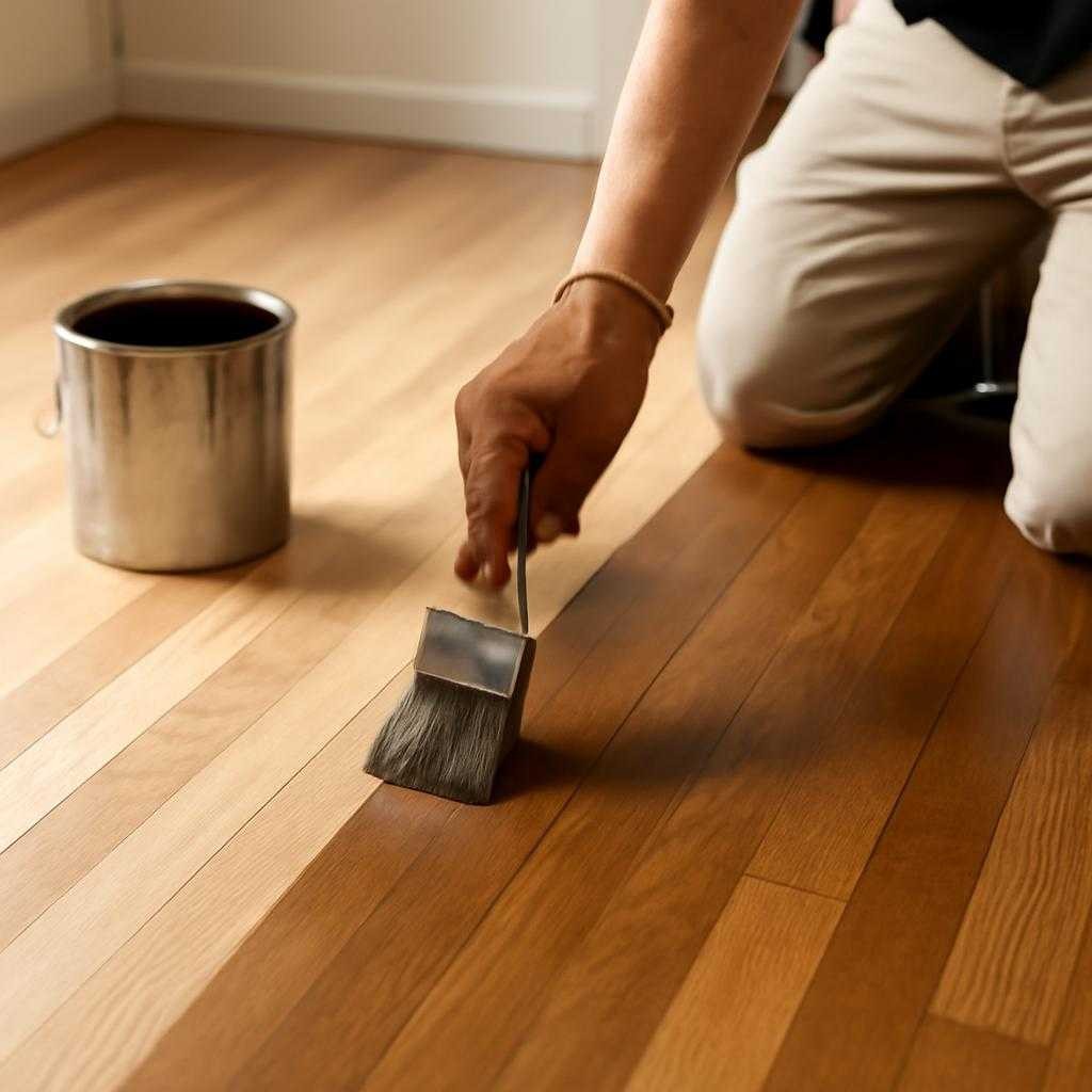 тонировка паркета