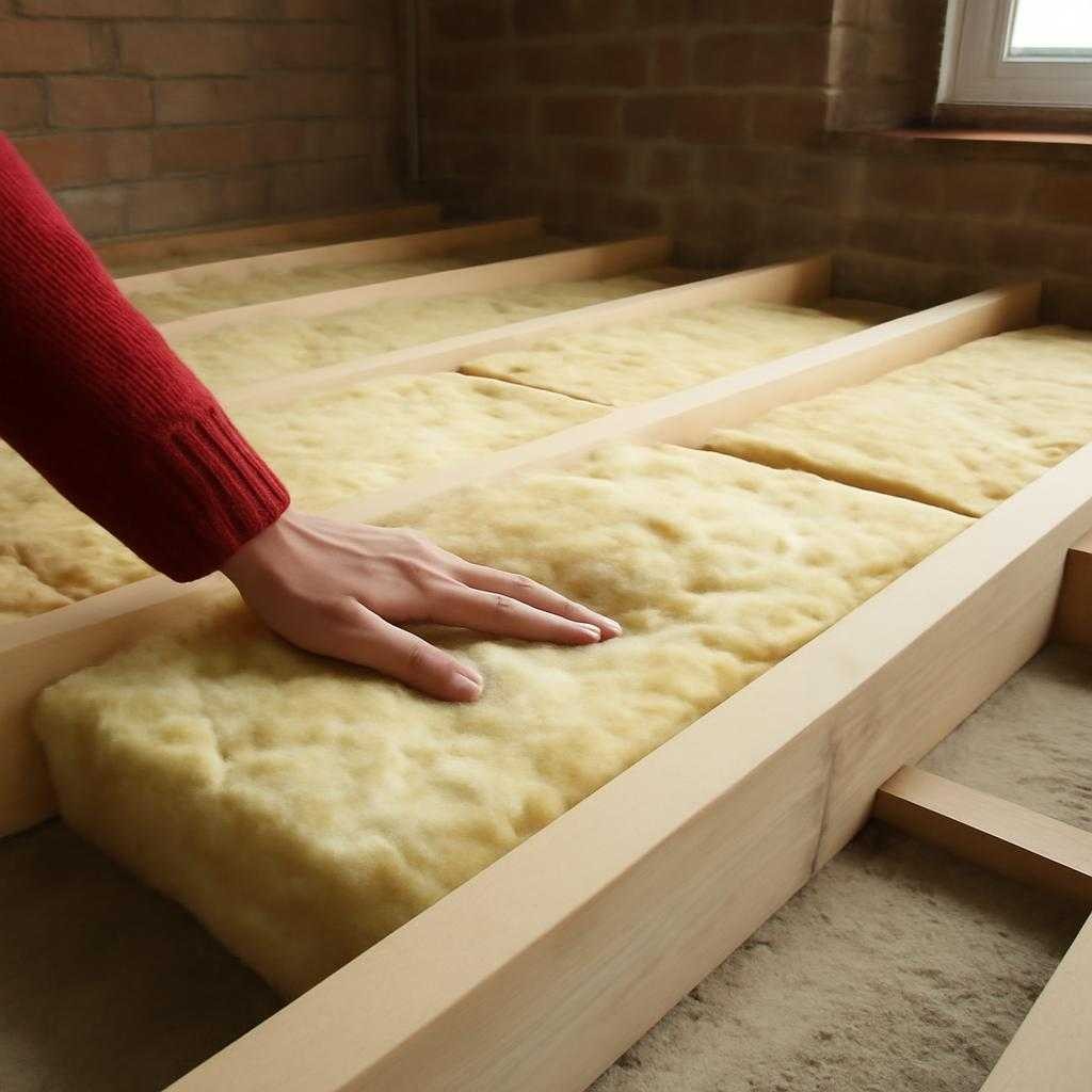 утепление пола