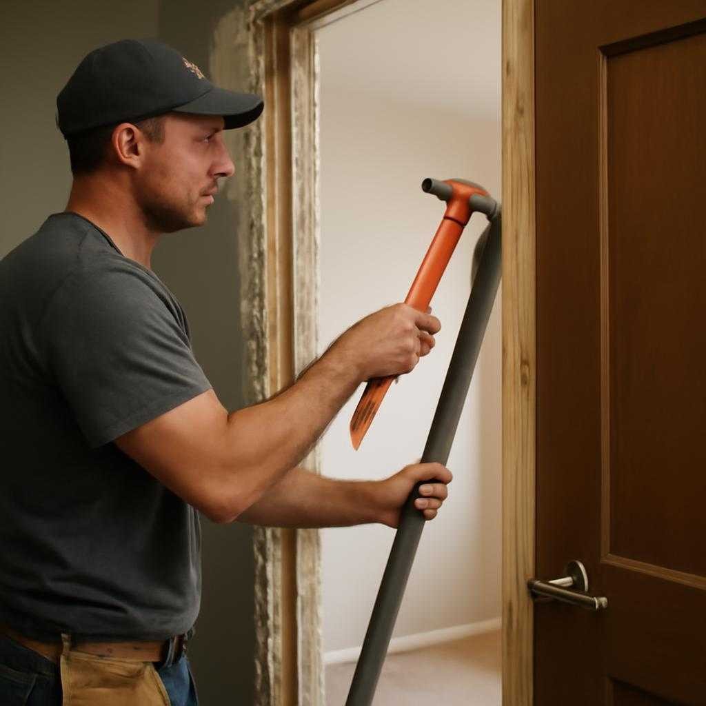 замена дверной коробки