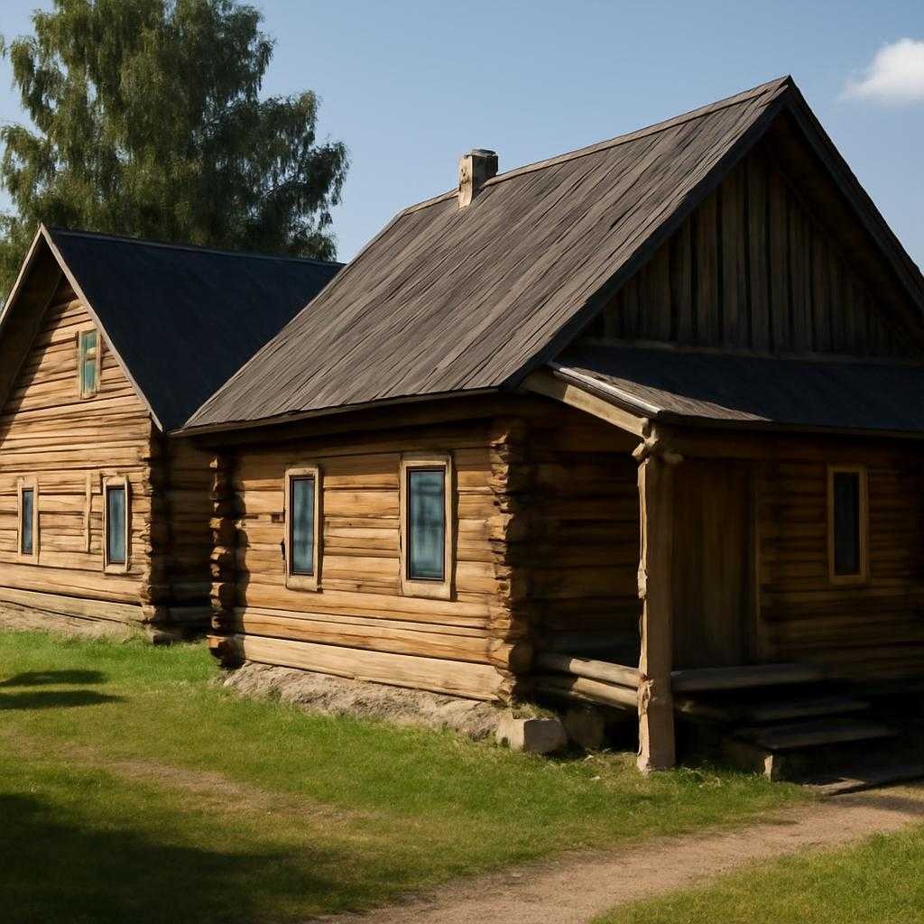 деревянные дома