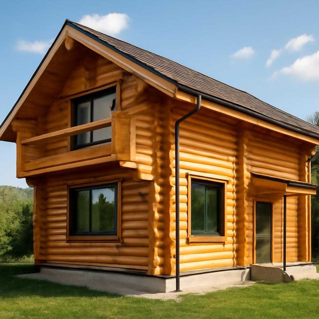 дом клееный брус