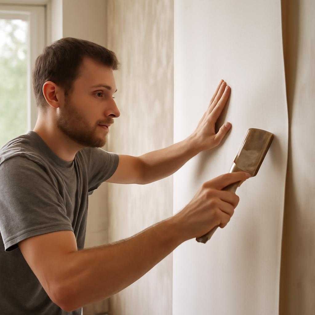 клейка обоев