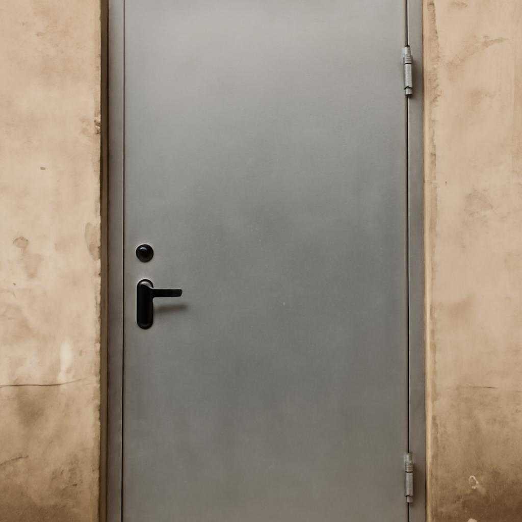 металлическая дверь