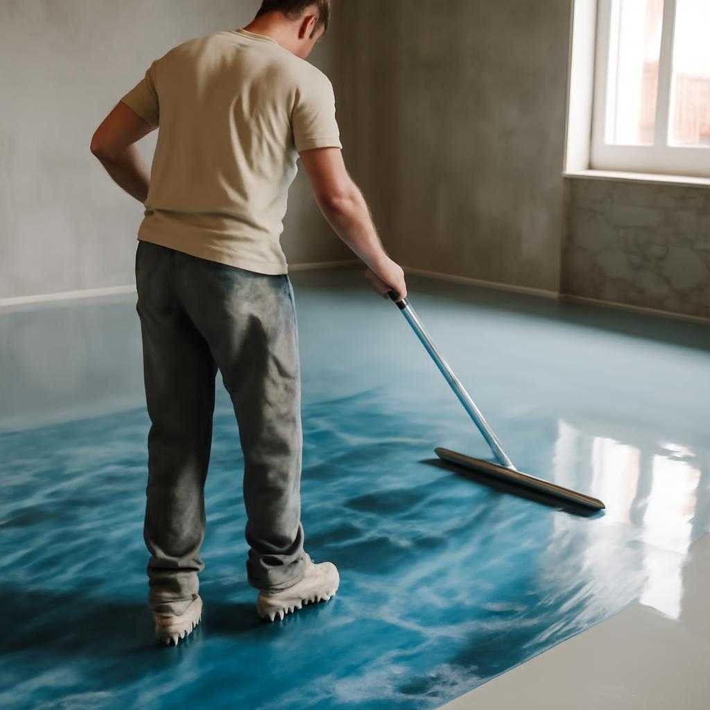 наливные полы 3d