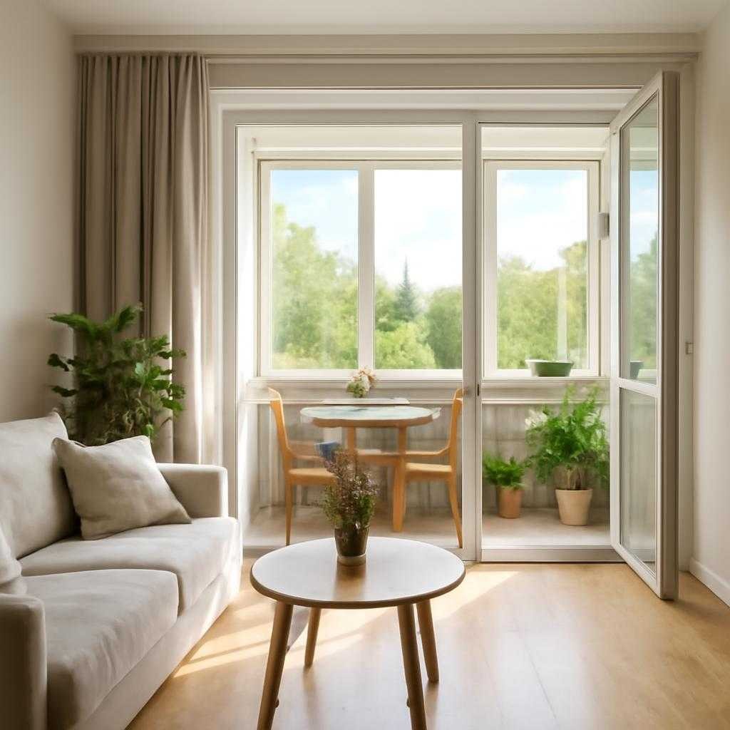 объединение комнаты с балконом