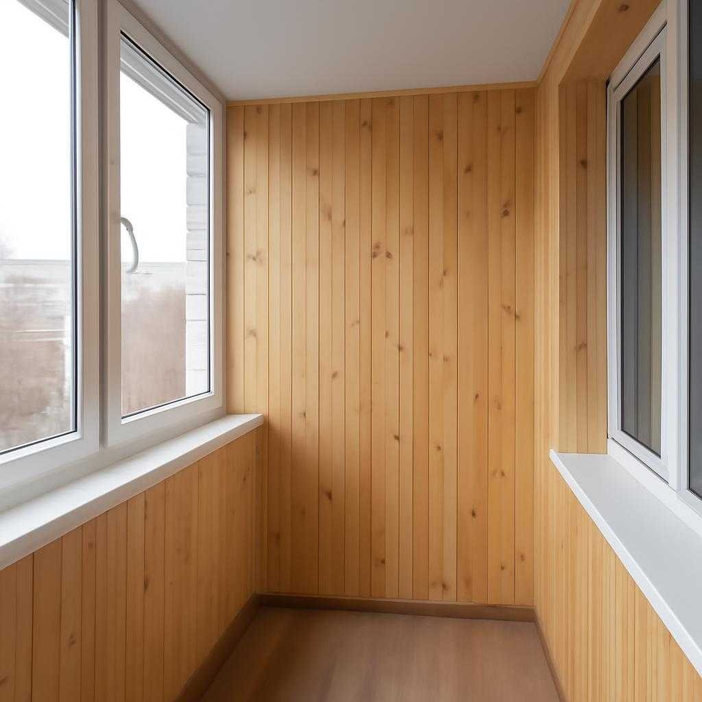 обшивка балкона