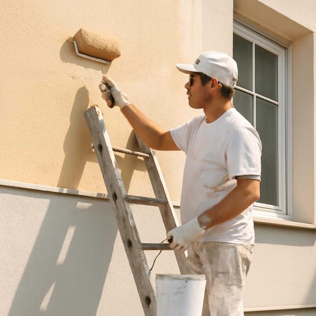 покраска фасадов