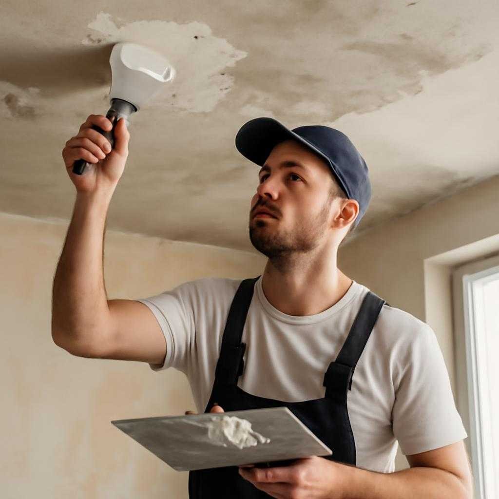 ремонт потолка