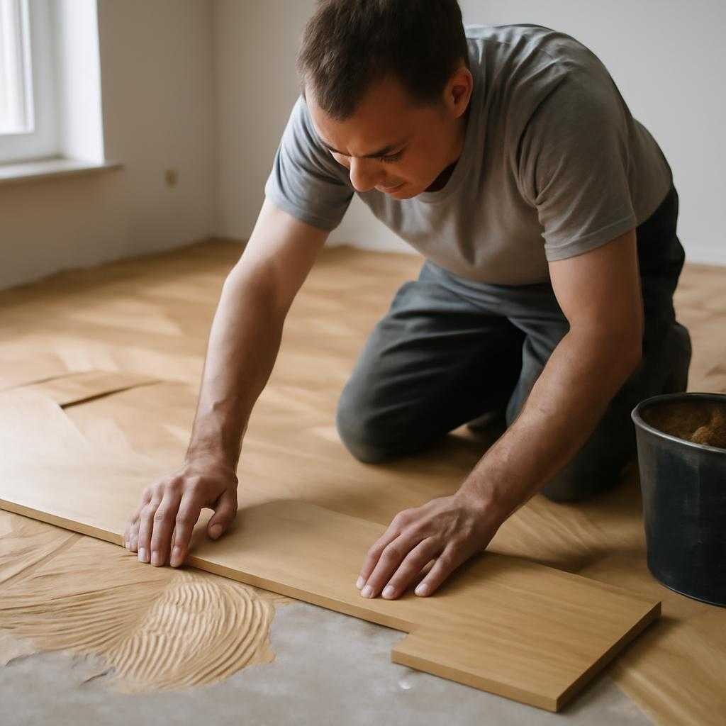 укладка паркета