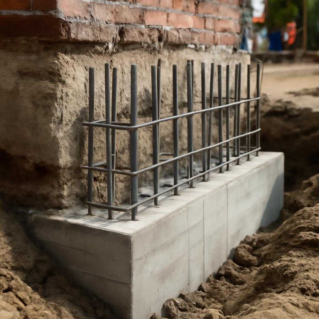 усиление фундамента