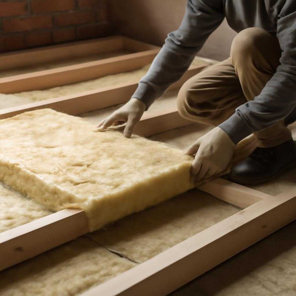 утепление пола