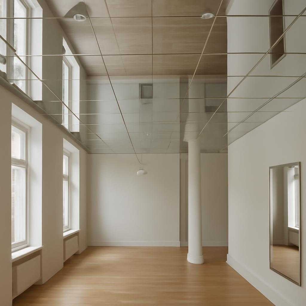 зеркальный потолок