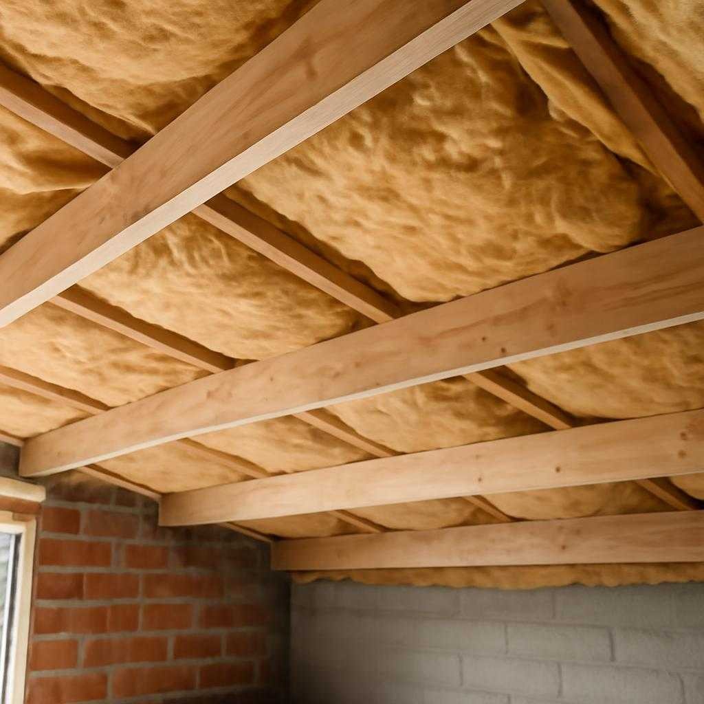 изоляция потолка